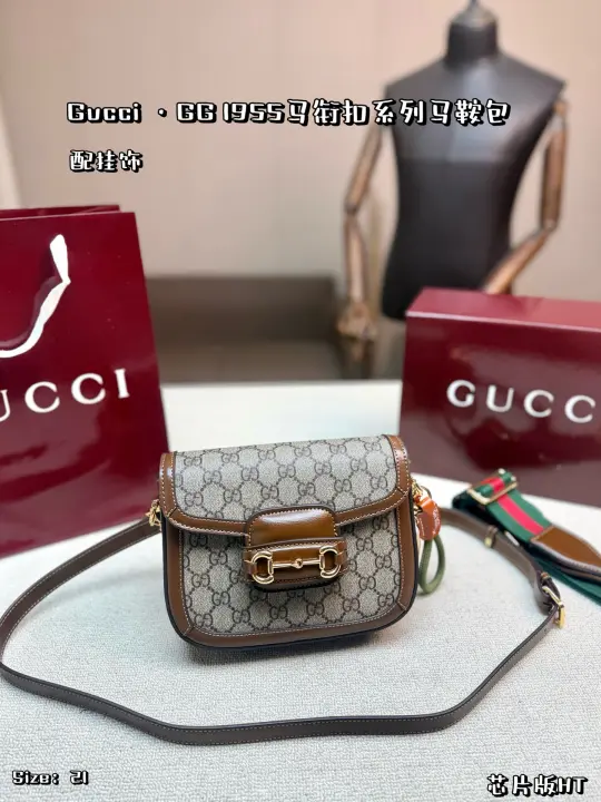 GUCCI size：21×17cm--20