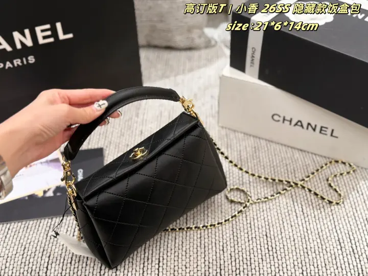 Chanel size：21*6*14cm--91